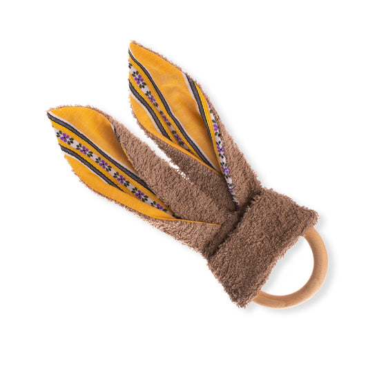 Knister Hasenohren Greifling - Unikate - Made in Germany