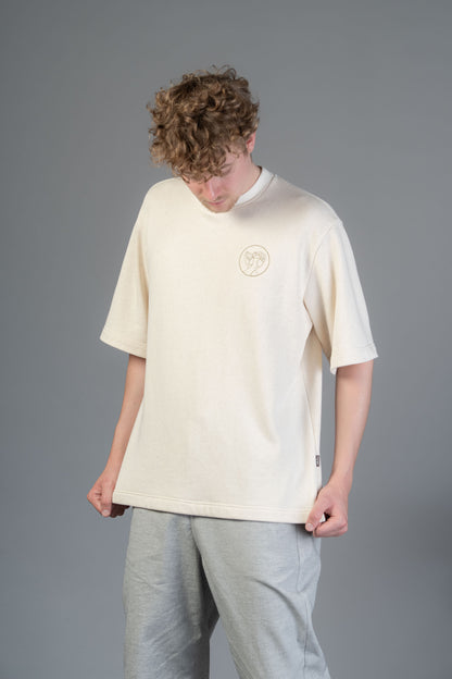 Nachhaltiges T-Shirt - Ecru - Made in Germany