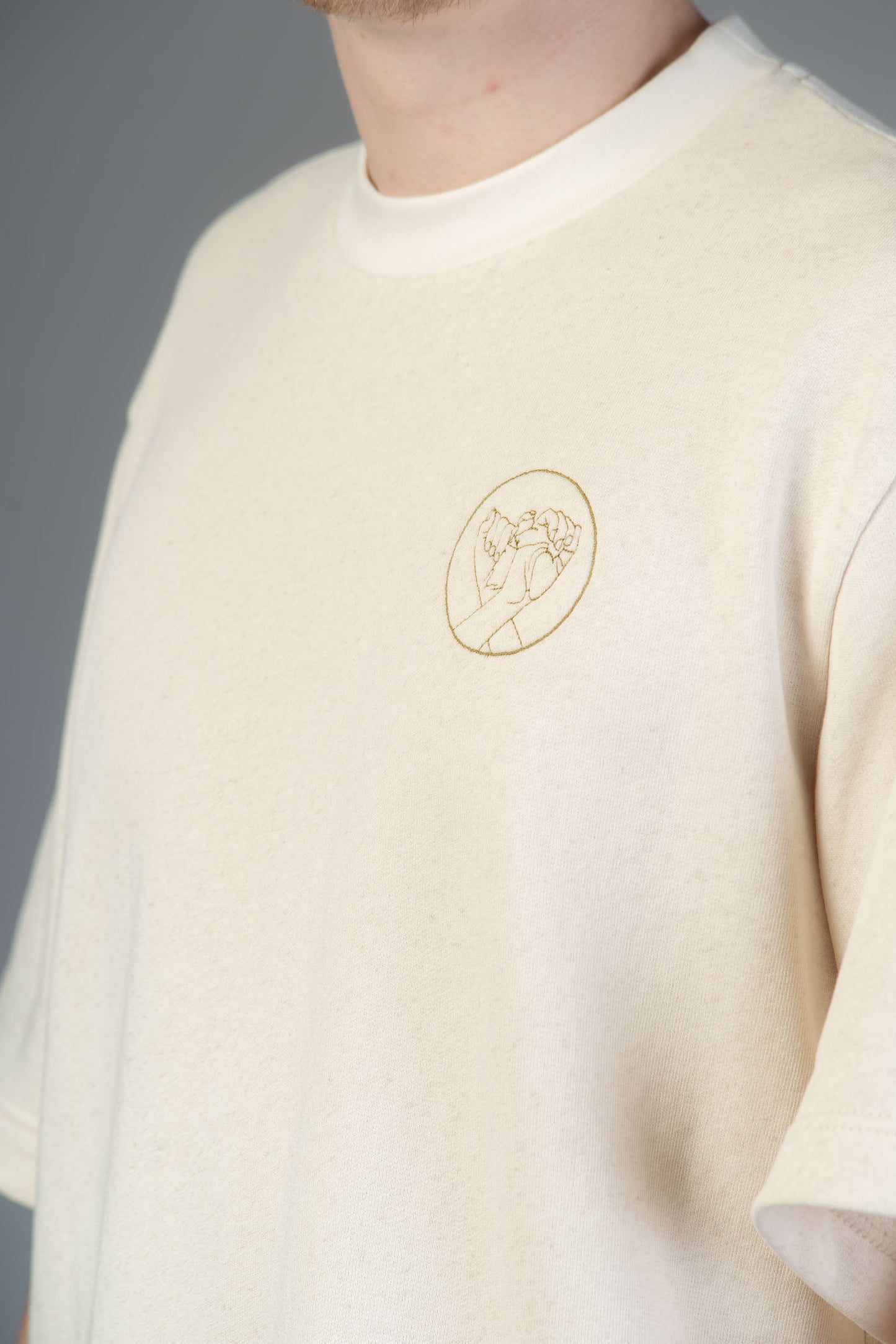 Nachhaltiges T-Shirt - Ecru - Made in Germany