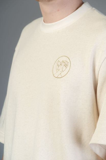 Nachhaltiges T-Shirt - Ecru - Made in Germany