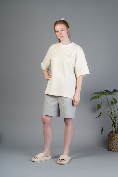 Nachhaltiges T-Shirt - Ecru - Made in Germany