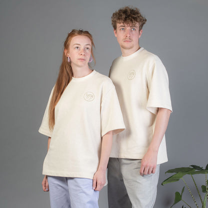 Nachhaltiges T-Shirt - Ecru - Made in Germany