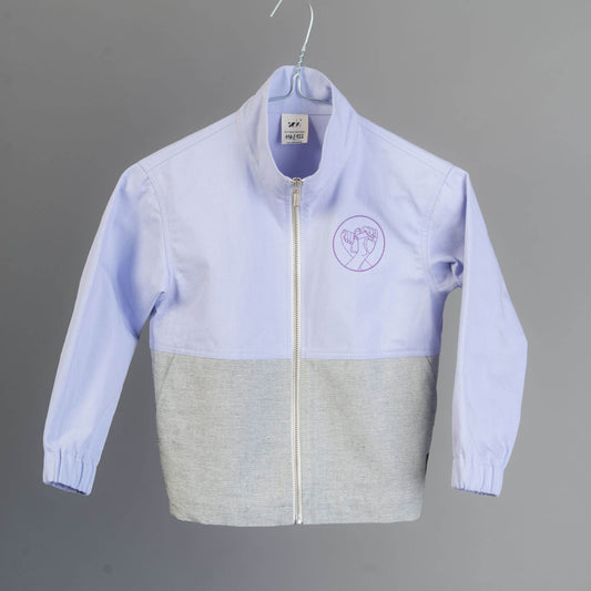 Kids Jacket - Lilac-Grey - Made in Germany