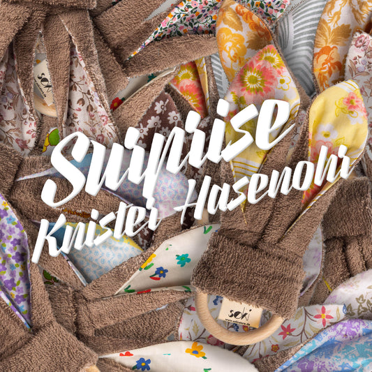 Surprise Knister Hasenohren Greifling - Made in Germany