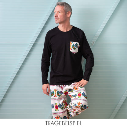 Nachhaltiges Pocket Longsleeve Gr. L - Made in Germany