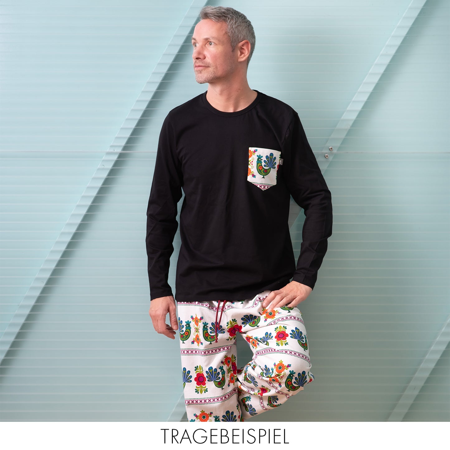 Nachhaltiges Pocket Longsleeve Gr. XXL - Made in Germany