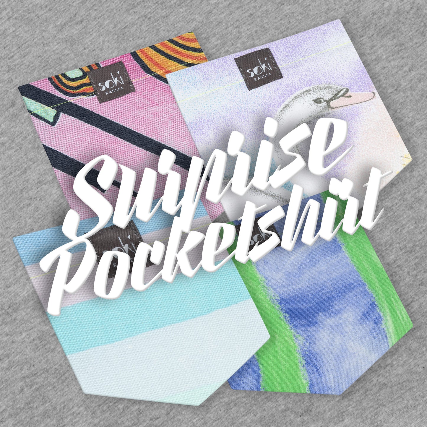 Surprise Pocket t-shirt - Made in Germany