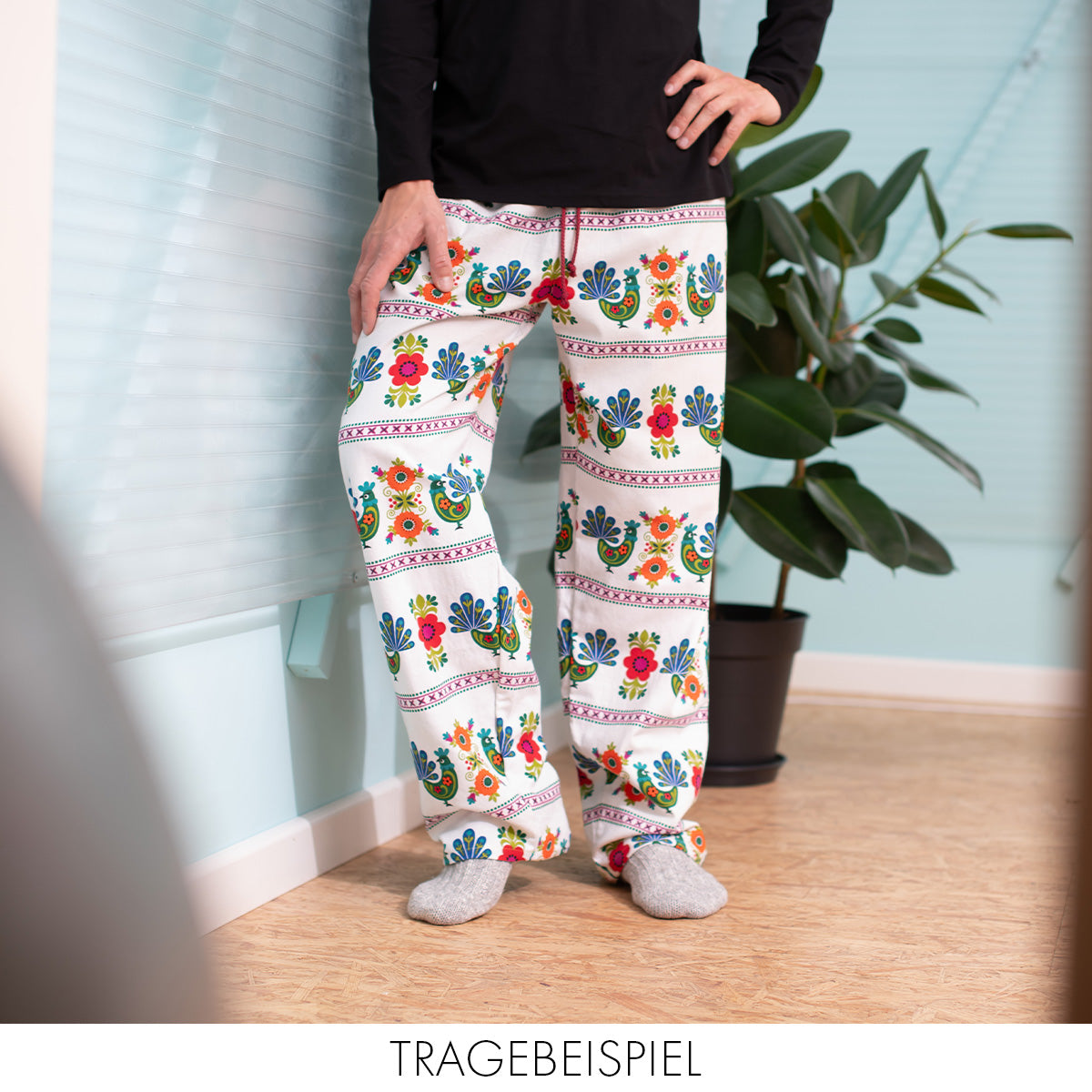 Nachhaltige Schlafanzughose Gr. L - Made in Germany