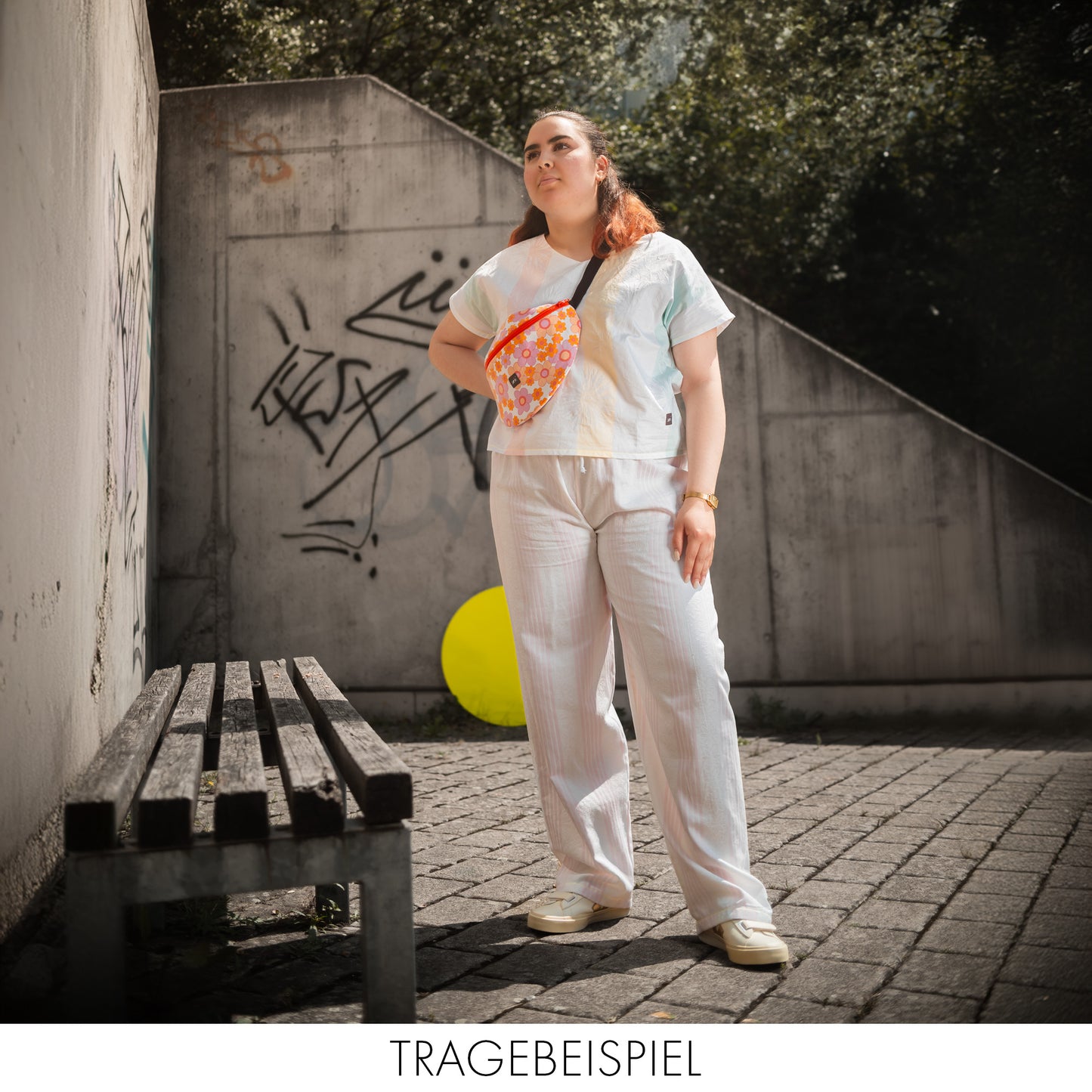 Nachhaltige Schlafanzughose Gr. L aus Bieber Bettwäsche - Made in Germany