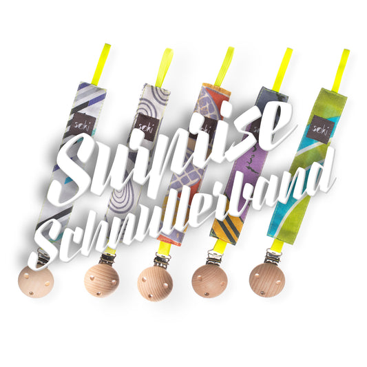 Nachhaltige Surprise Schnullerkette - Made in Germany