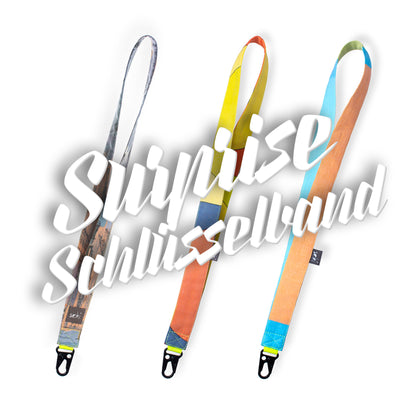 Nachhaltiges Surprise Schlüsselband  - Made in Germany