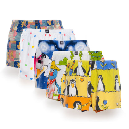 Nachhaltige Surprise Boxershorts aus Omi's alter Bettwäsche - Made in Germany