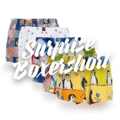 Nachhaltige Surprise Boxershorts aus Omi's alter Bettwäsche - Made in Germany