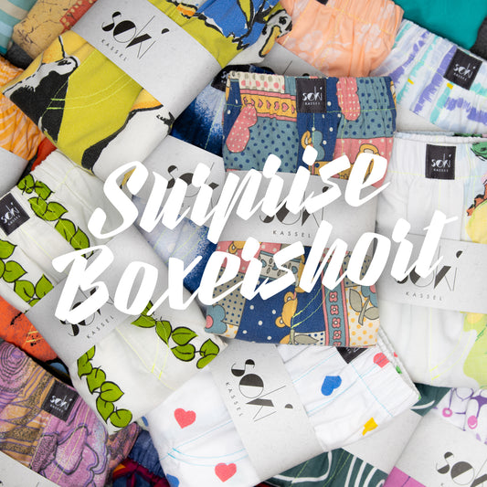 Nachhaltige Surprise Boxershorts aus Omi's alter Bettwäsche - Made in Germany