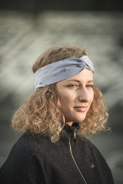 Nachhaltiges Haarband aus Omi's alter Bettwäsche - Made in Germany