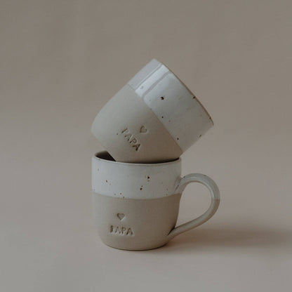 Espresso Becher Papa Eulenschnitt
