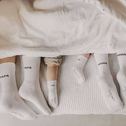 Socken Papa Eulenschnitt